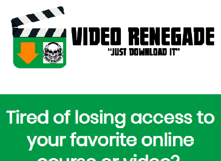 cheap Video Renegade - Unlimited Access