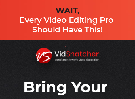 cheap VidSnatcher Pro Editing Suite