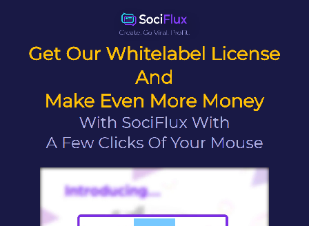 cheap SociFlux Whitelabel - 100 License