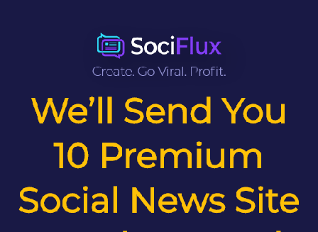 cheap SociFlux Template Club - Monthly