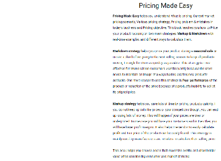 cheap Pricing Made Easy
