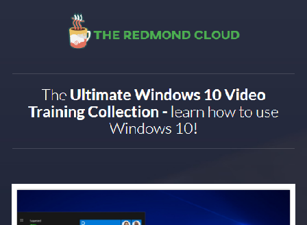 cheap The Ultimate Windows 10 Video Training Collection