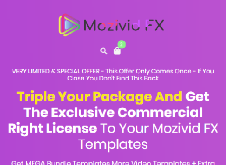 cheap Mozivid FX Platinum - Triple Package