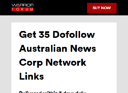cheap 35 Dofollow Australian News Website Links