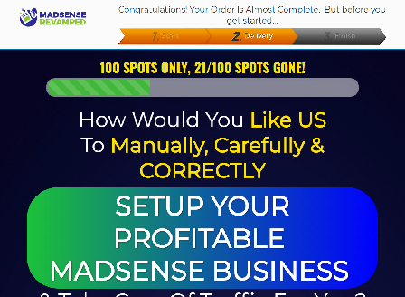 cheap Madsense DFY Site & Campaigns - 3 Sites