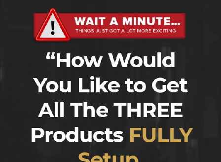 cheap [PLR] Done for You Setup For 3 Products