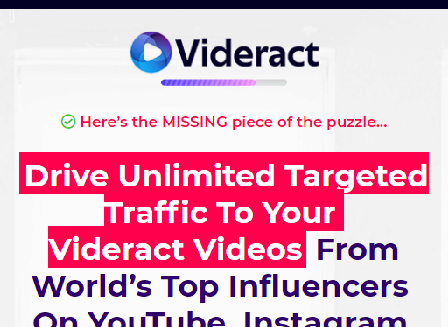 cheap Videract Limitless Influencer marketing traffic Commercial License