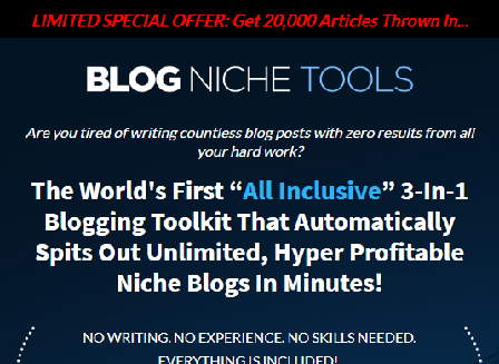 cheap WP Toolkit: Blog Niche Tools
