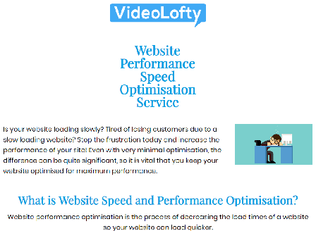 cheap Website Performance Speed Optimisation Service