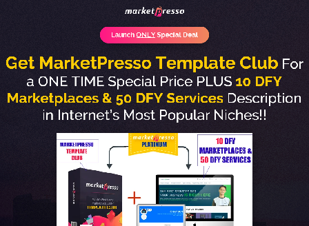 cheap MarketPresso Platinum - Template Club