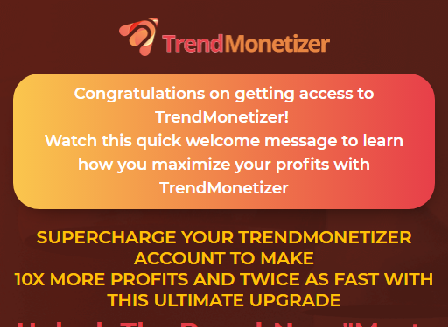 cheap TrendMonetizer Ultimate - Agency - DS