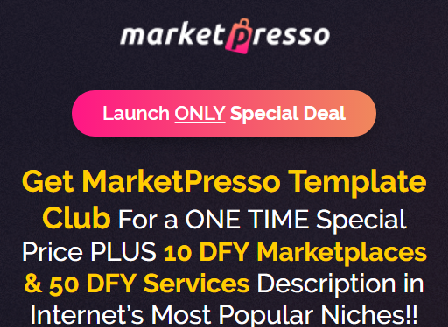 cheap MarketPresso Platinum - DFY Package