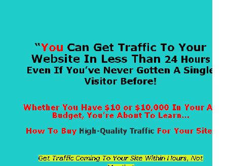 cheap Get Paid Traffic Generation Without the Wait