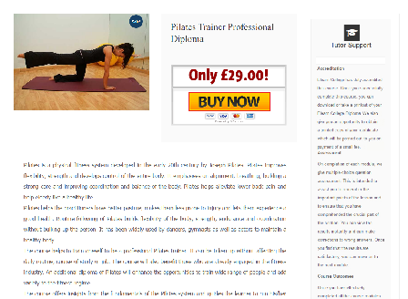 cheap Pilates Trainer Professional Diploma