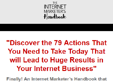 cheap Internet Marketers Handbook