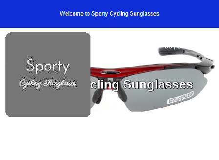 cheap Sporty Cycling Sunglasses