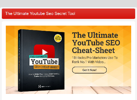 cheap The Ultimate Youtube Seo Secret Tool