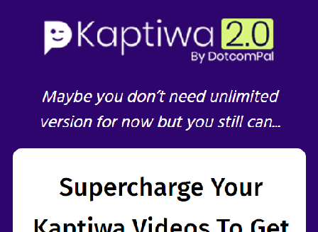 cheap Kaptiwa 2.0 Lite Edition
