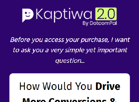 cheap Kaptiwa 2.0 Enterprise Edition