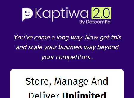 cheap Kaptiwa 2.0 Business Drive