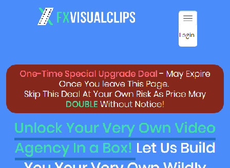 cheap FXVisualClips Agency License + Complete Agency Kit