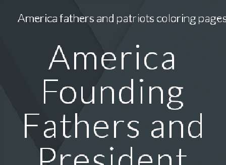 cheap America Founding Fathers and President Patriots Coloring Pages PLR