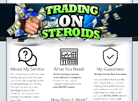 cheap Trading on Steroids Monthly Membership