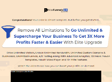 cheap MaxFunnels 2.0 Elite Monthly Membership