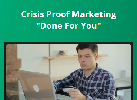 cheap Crisis Proof Marketing Done For You Premium