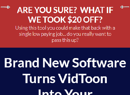 cheap VidToon Job Finder Software Offer