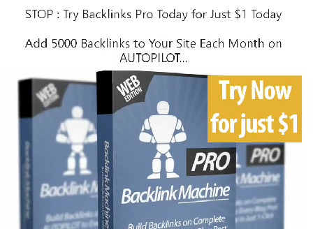 cheap WP Money Machine - 5000 Backlinks Monthly (Trial)