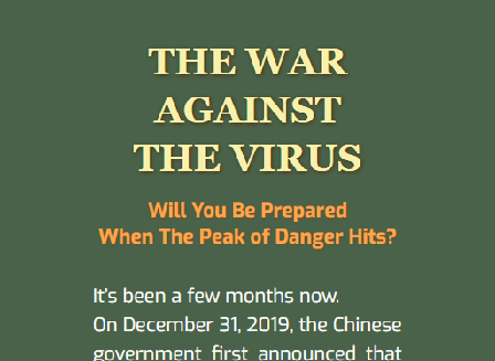 cheap The War Against the Virus