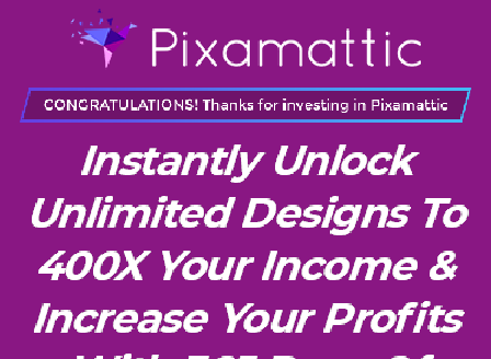 cheap Pixamattic MAXIMIZER Pro | Automated A.I. Powered Designer