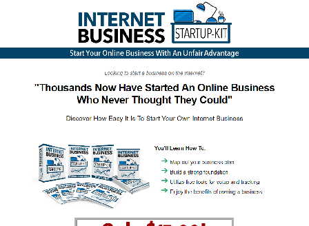 cheap The Exclusive Internet Business Startup Kit