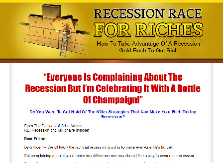 cheap Recession and Millionaire mindset