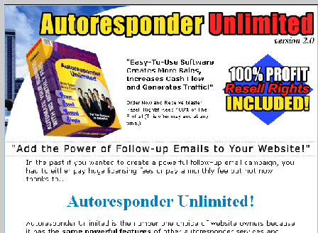 cheap Autoresponder Unlimited 2.0