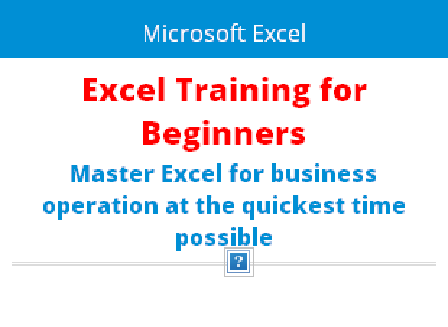 cheap Excel Training for Beginners with Tricks and Hacks