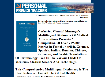 cheap Multilingual Dictionary of the Medical abbreviations With More Than 219.000 Entries In French Englis