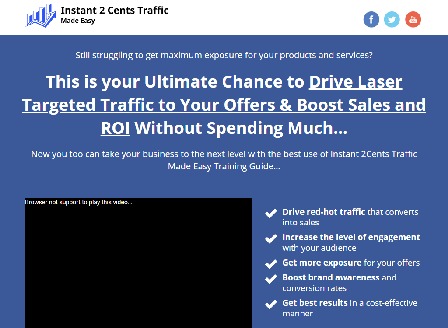 cheap Instant 2Cents Traffic DFY FE