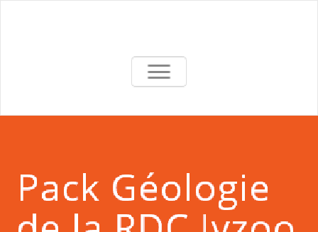cheap Pack Géologie de la RDC