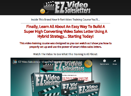 cheap EZ Video Salesletters - PLR Videos