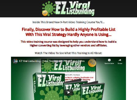 cheap EZ Viral Listbuilding - PLR Videos