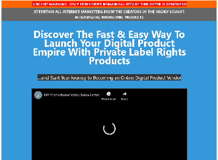 cheap Easy Way to Launch a Digital Product with PLR