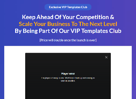 cheap Maxima VIP Templates Club