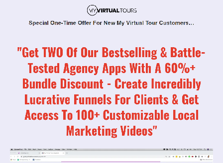 cheap My Virtual Tours - Agency Software Bundle