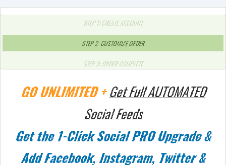 cheap 1-Click Social PRO for Unlimited Sites