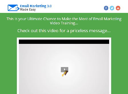 cheap Email Marketing 3.0 upsell