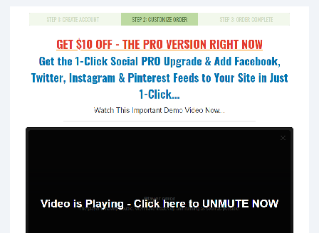 cheap 1-Click Social PRO for 100 Sites
