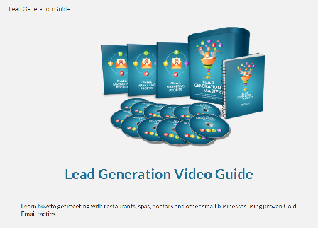 cheap Lead Generation Video Guide for Starting your own Business rightAway and provides Leads to Small Bus