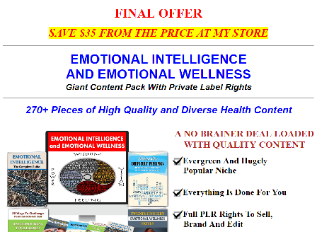 cheap Giant Emotional Intelligence And Wellness